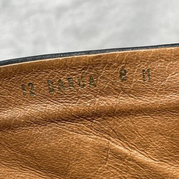 Donald J Pliner Boots Womens 8 M Black Western Couture Darua Rugged Burnished - Picture 15 of 16